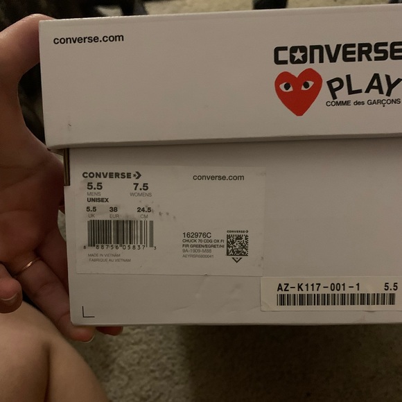 Comme des garçons PLAY brown 5.5 - Picture 5 of 5